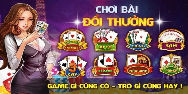 Lôi cuốn với đa dạng các trò đánh bạc cực chất tại sảnh Game bài 23WIN